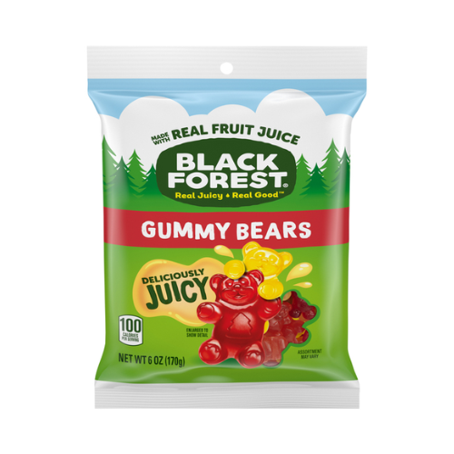 Black Forest Candy Gummy Bears 6oz