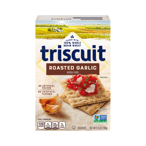 Nabisco Triscuit Roasted Garlic Crackers 8.5oz