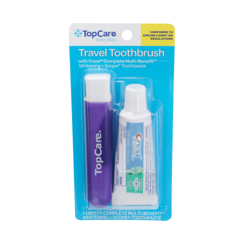 Topcare Toothbrush W/Paste 1ct