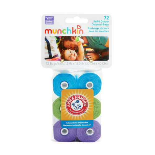 Munchkin Arm & Hammer Refill Diaper Disposal Bags 72ct