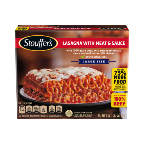 Stouffer's Lasagna W/ Meat & Sauce 19oz