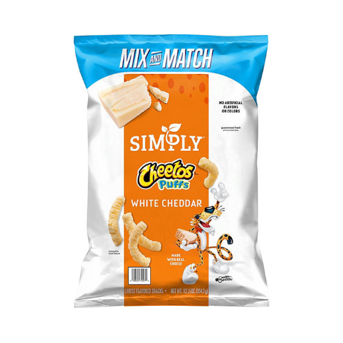 Simply Cheetos Puffs White Cheddar 12.5oz