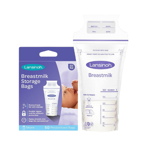 Lansinoh Breastmilk 6oz Storage Bags 50ct