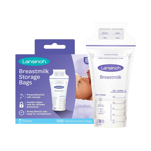 Lansinoh Breastmilk 6oz Storage Bags 100ct