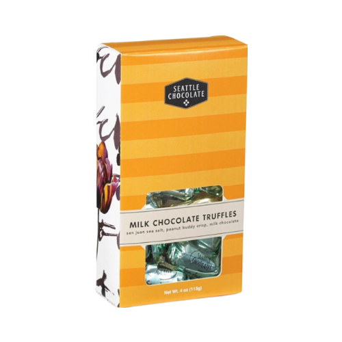 Seattle Chocolate Milk Chocolate Truffle Box