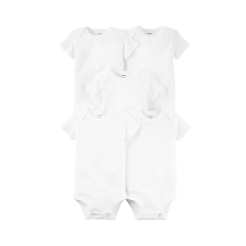 Carters Short Sleeve Bodysuit 5pack 12M