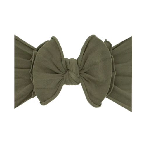 FAB-BOW-LOUS  Headband Army Green