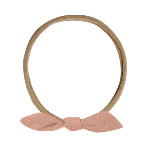 Little Bow Headband Rose