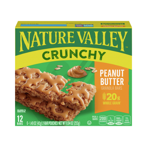 Nature Valley Crunchy Peanut Butter Granola Bars 8.94oz 12ct