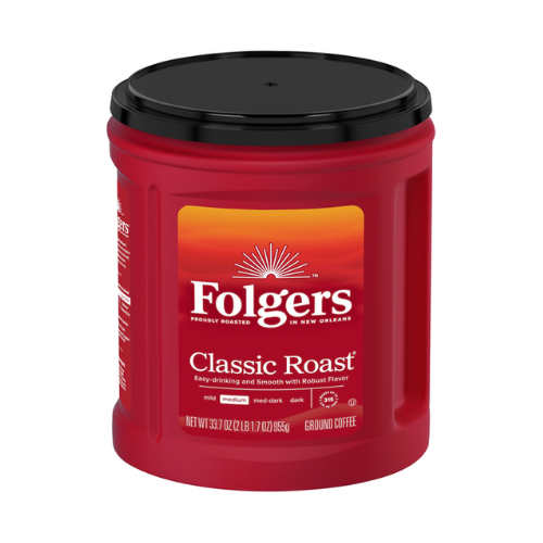 Folgers Classic Roast Ground Coffee 33.7oz