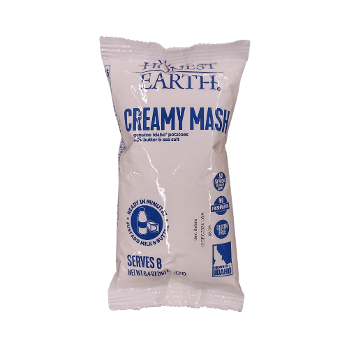 Honest Earth All Natural Creamy Mash Potatoes 6.4oz Pouch