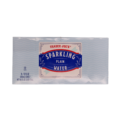 Sparkling Plain Water  12fl oz x 8pk