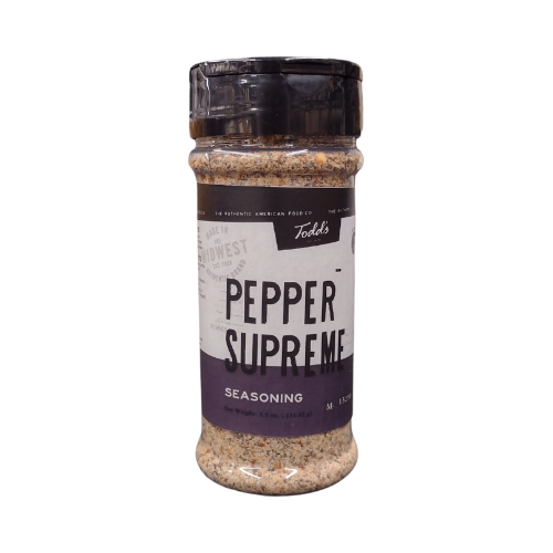 Todd's Premium Foods Pepper Supreme Seasoning 5.5oz