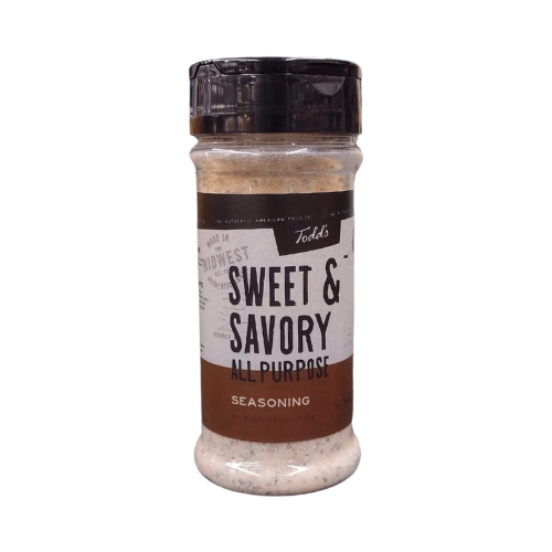 Todd's Premium Foods Sweet & Savory Seasoning 6.25oz