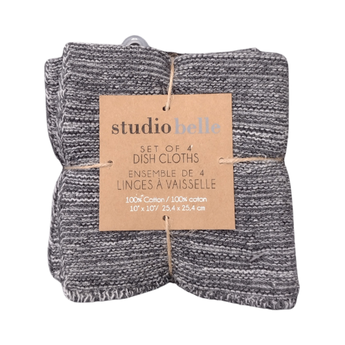 Studio Belle Set of 4 Dishcloths