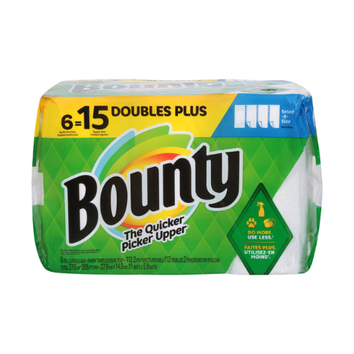 Bounty Paper Towels 113 Sheets 6ct