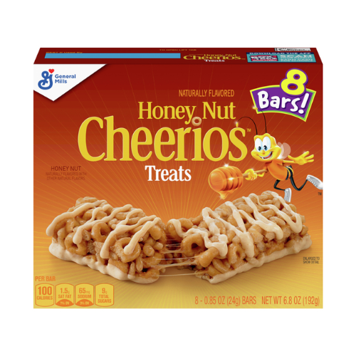 General Mills Honey Nut Cheerios Treats 0.85oz x 8pk