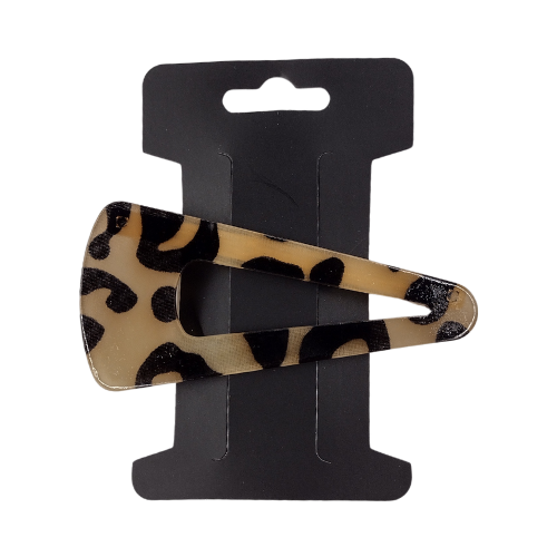 Animal Print Hair Clip