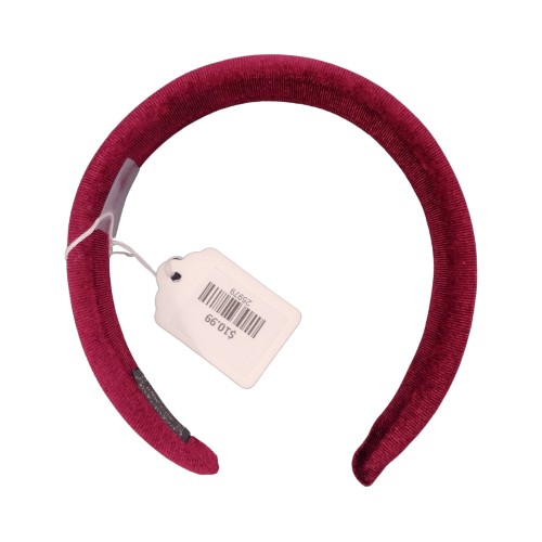 Burgundy Padded Headband