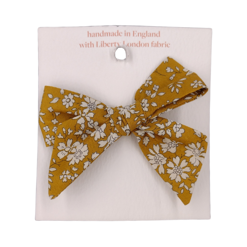 Liberty Bow Girls Mustard Clip Capel