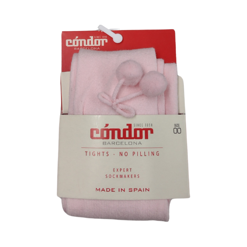 Condor Barcelona Pink Pom-Pom Socks 00