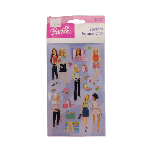 Barbie Beauty & Fashion Stickers