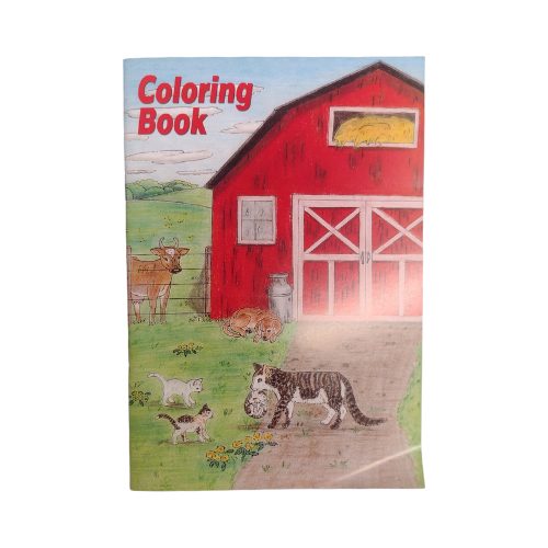 Red Barn Coloring Book