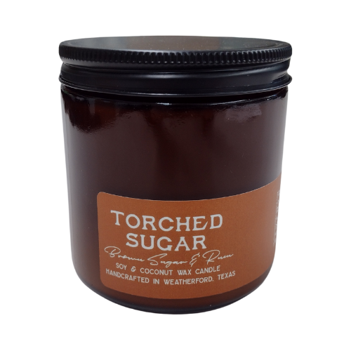 Torched Sugar Brown Sugar & Rum Candle