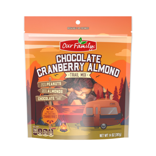 Our Family Chocolate Cranberry Almond Mix 14oz