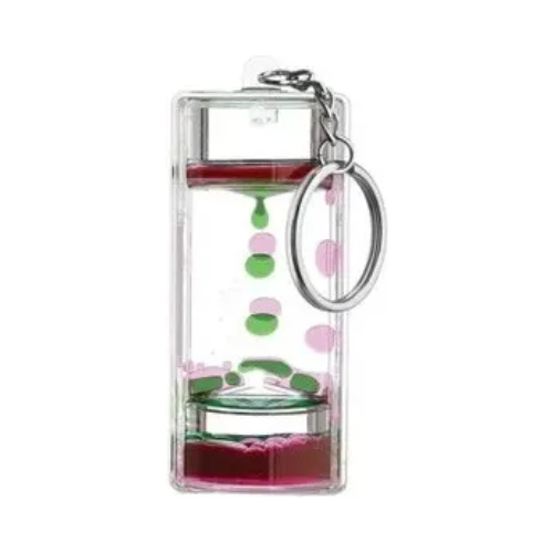 Liquid Timer Keychain