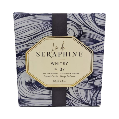 Lor de Serahone No.07 Sea Salt & Violet Candle