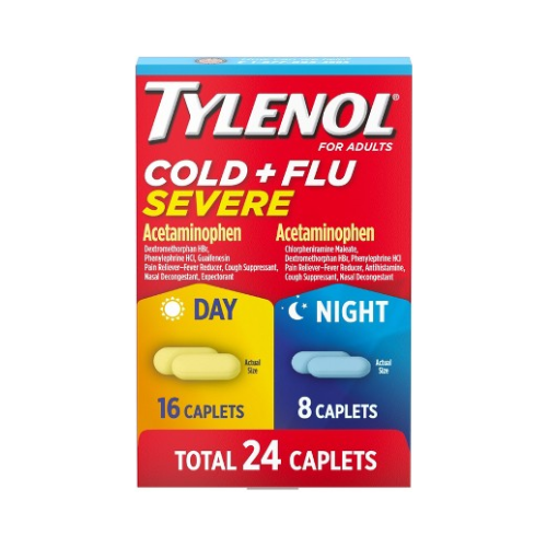 Tylenol Cold + Flu Severe Day + Night 24ct