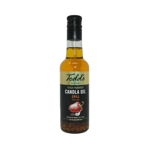 Todd's Grill Spice Mix Cold Pressed Canola Oil 8.45fl oz