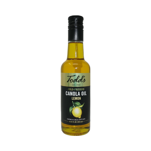 Todd's Lemon Cold Pressed Canola Oil 8.45fl oz