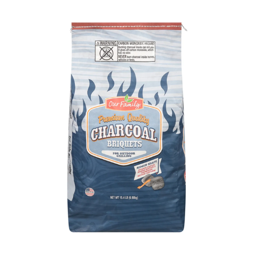 Our Family Premium Quality Charcoal Briquets 15.4lb