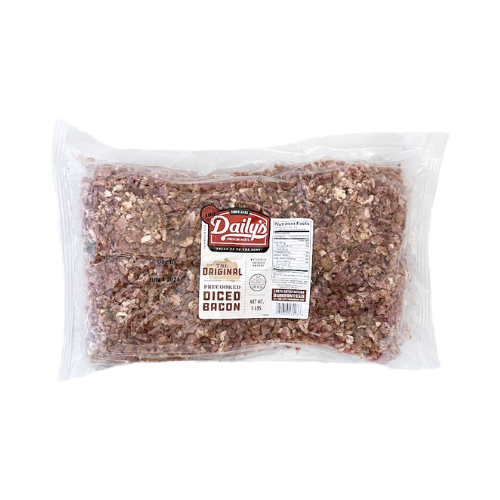 Daily's Original Precooked Diced Bacon 5lb