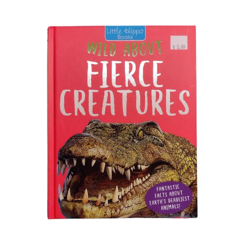 Little Hippo Wild About Fierce Creatures Book