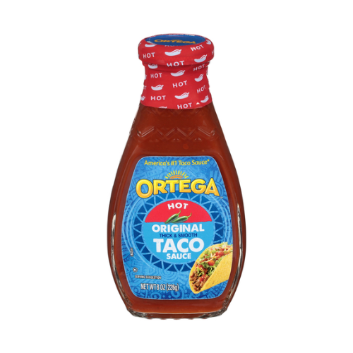 Ortega Taco Sauce Hot 8 oz