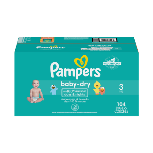 Pampers Bdry S3 Super Diaper 104ct