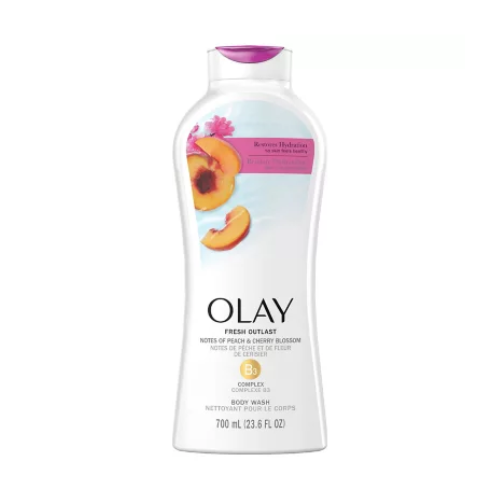 Olay Peach & Cherry Blossom Body Wash 23.6fl oz