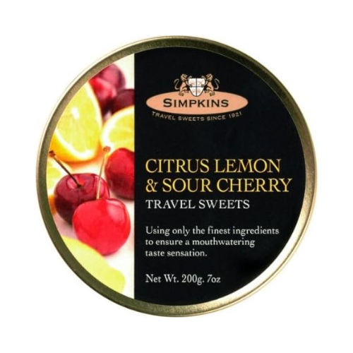 Simpkins Citrus Lemon& Sour Cherry Drops 7oz