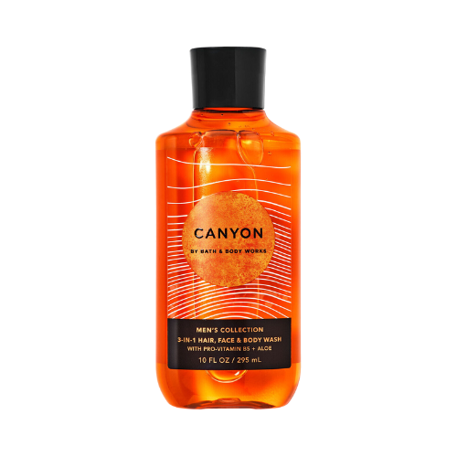 Bath & Body Works Canyon Men's Collection 3-in-1 Hair & Body Wash 10floz