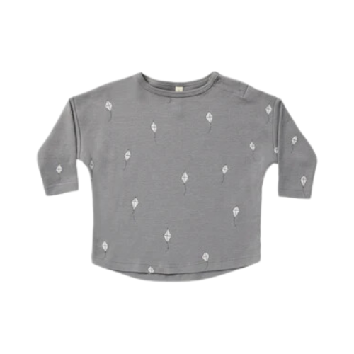 Quincy Mae Long Sleeve Tee Langoon Kites 4-5Y