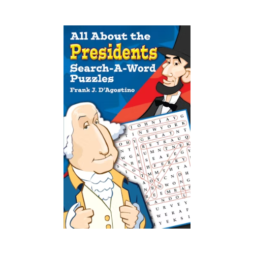 All About the Presidents Search-A-Word Puzzles