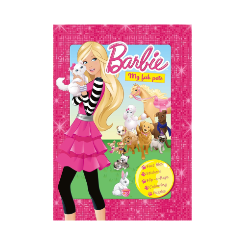 Barbie My Fab Pets Book