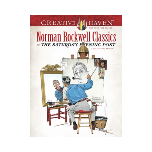 Creative Haven Norman Rockwell Classics Coloring Book