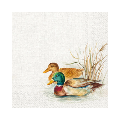 Hunted Ducks Fall Cocktail Napkin