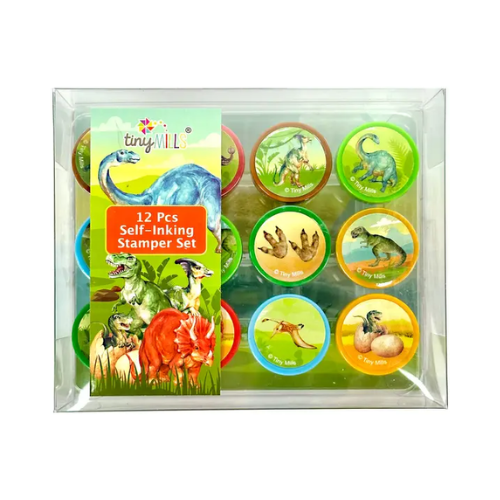 Jurrassic dinosaur stamp kit