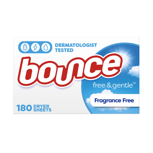 Bounce Free & Gentle Dryer Sheets 180ct