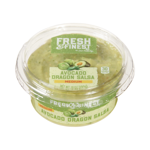 Fresh & Finest Avocado Dragon Salsa, Medium 10oz